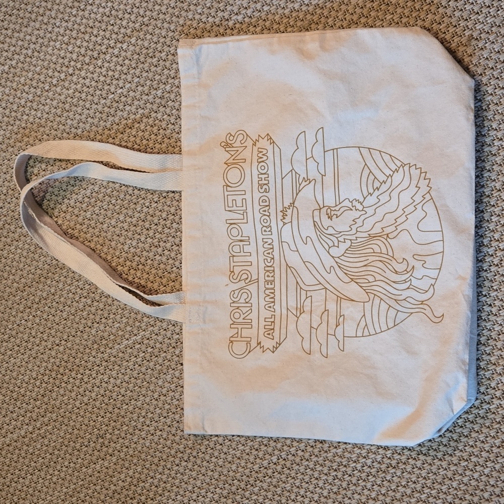 Chris Stapleson's All American Road Show Concert Swag Tote Bag